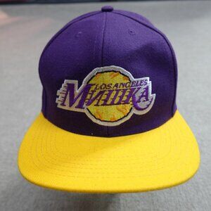 Mishka Hat Purple Los Angeles Embroidered Lakers Made in USA